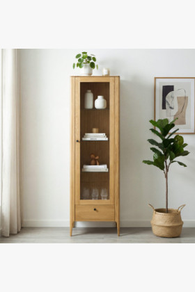 Jednodverová vitrína z masívu